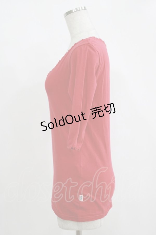 画像2: 【SALE】Katie / SWEET POP! tee S RED:SUNDAE H-25-11-08-058-LO-TO-KB-ZT379 (2)