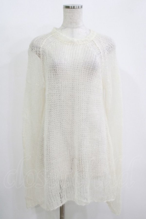 画像1: Katie / モヘアニット  アイボリー H-25-11-08-060-LO-TO-KB-ZH (1)