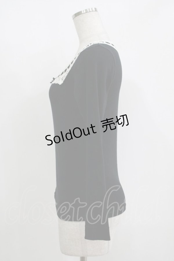 画像2: Katie / SUNDAE TREAT long tee  ブラック H-25-11-08-061-LO-TO-KB-ZH (2)