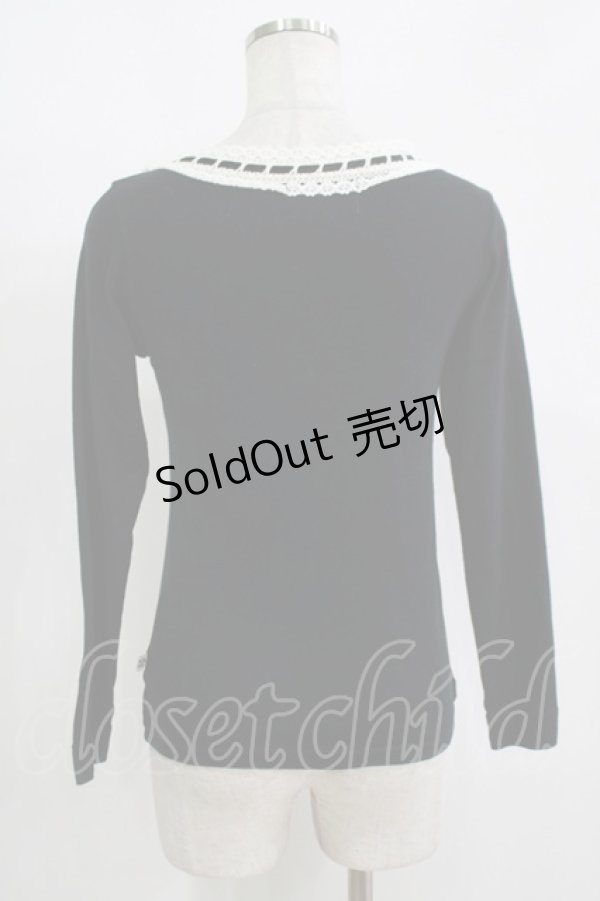 画像3: Katie / SUNDAE TREAT long tee  ブラック H-25-11-08-061-LO-TO-KB-ZH (3)