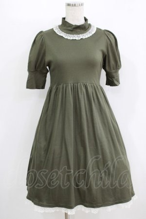 画像: MILK / KATEドレス  カーキ H-25-11-08-007-ML-OP-KB-ZH