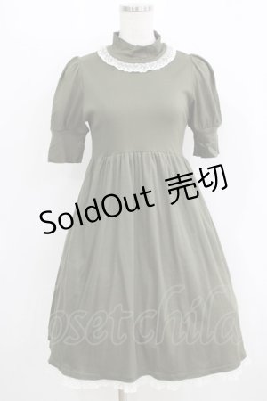 画像: 【SALE】MILK / KATEドレス  カーキ H-25-11-08-007-ML-OP-KB-ZT383