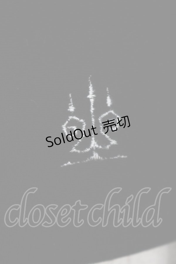 画像4: Moi-meme-Moitie / 燭台刺繍ハイネックベロアトップス  ブラック H-25-11-08-063-MO-TO-KB-ZH (4)