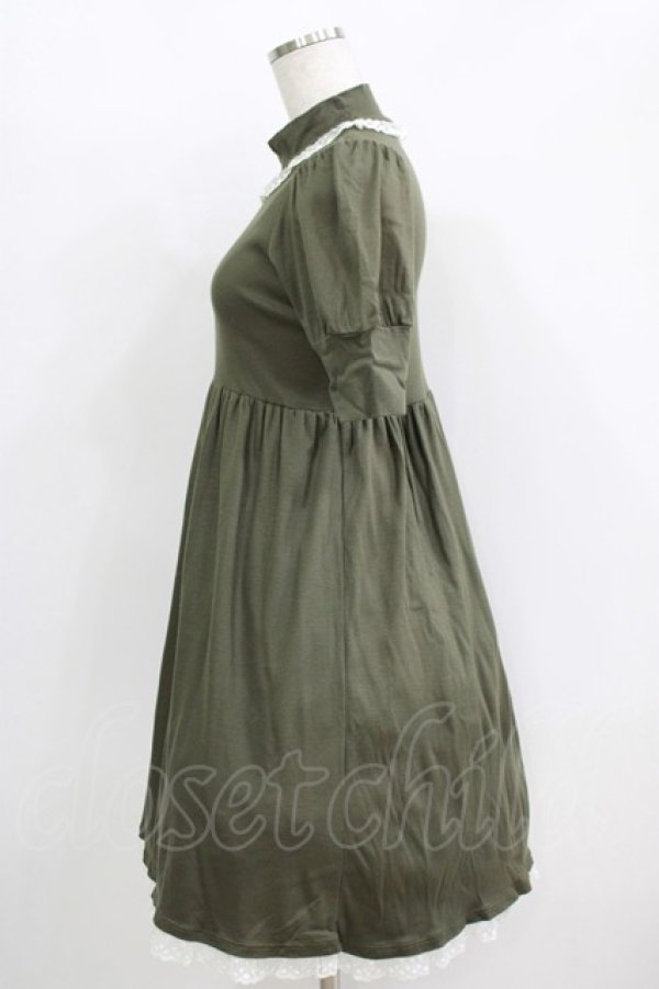 画像2: MILK / KATEドレス  カーキ H-25-11-08-007-ML-OP-KB-ZH (2)