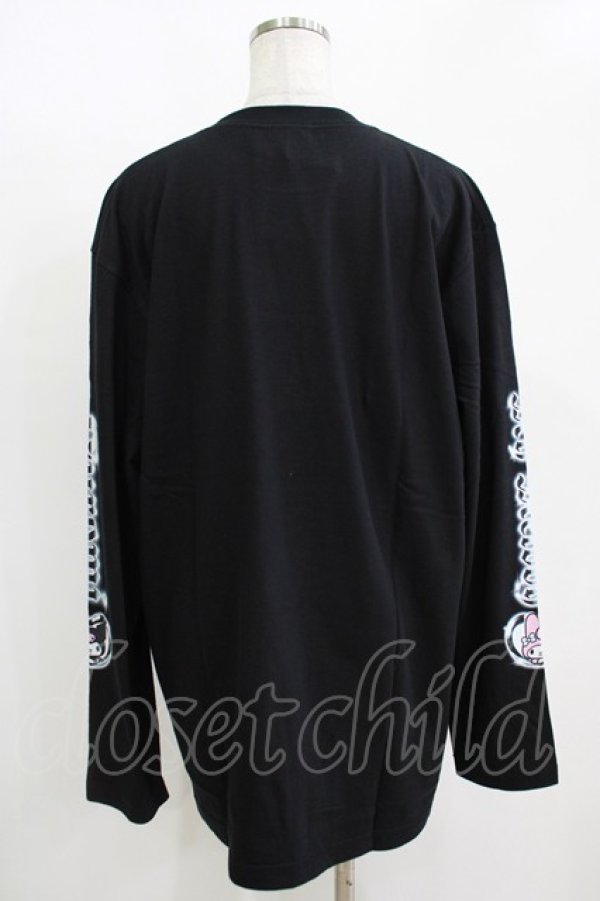 画像3: QOOZA / マイメロディ＆クロミコラボ L/S TEE  ブラック H-25-11-08-067-PU-TO-KB-ZH (3)
