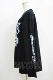 画像2: QOOZA / マイメロディ＆クロミコラボ L/S TEE  ブラック H-25-11-08-069-PU-TO-KB-ZH (2)