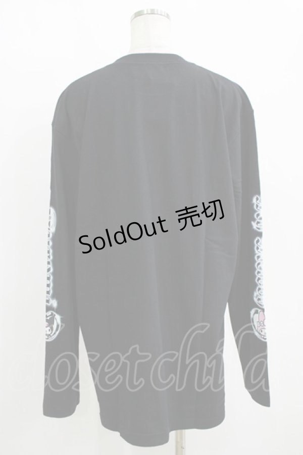 画像3: QOOZA / マイメロディ＆クロミコラボ L/S TEE  ブラック H-25-11-08-069-PU-TO-KB-ZH (3)