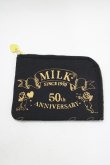 画像1: MILK / Angelティッシュポーチ  ブラック H-25-11-08-075-ML-ZA-KB-ZH (1)