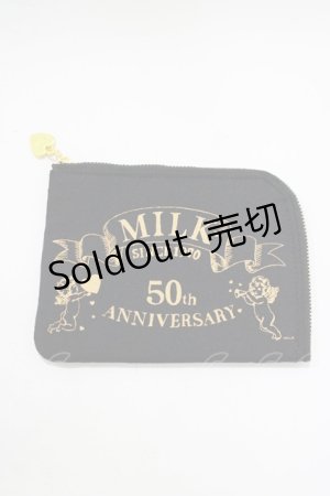 画像: MILK / Angelティッシュポーチ  ブラック H-25-11-08-075-ML-ZA-KB-ZH