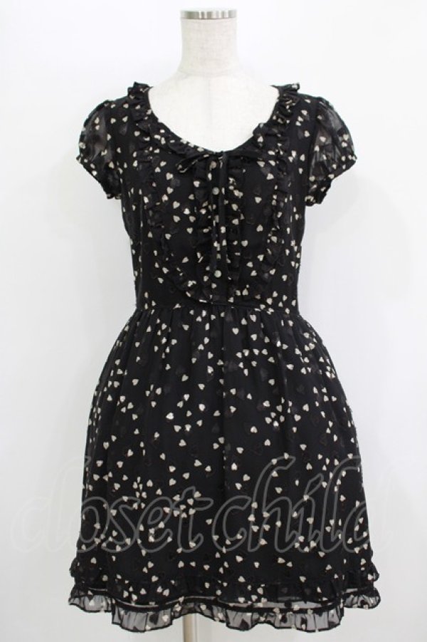 画像1: MILK / Luluドレス  ブラック H-25-11-08-011-ML-OP-KB-ZT380 (1)