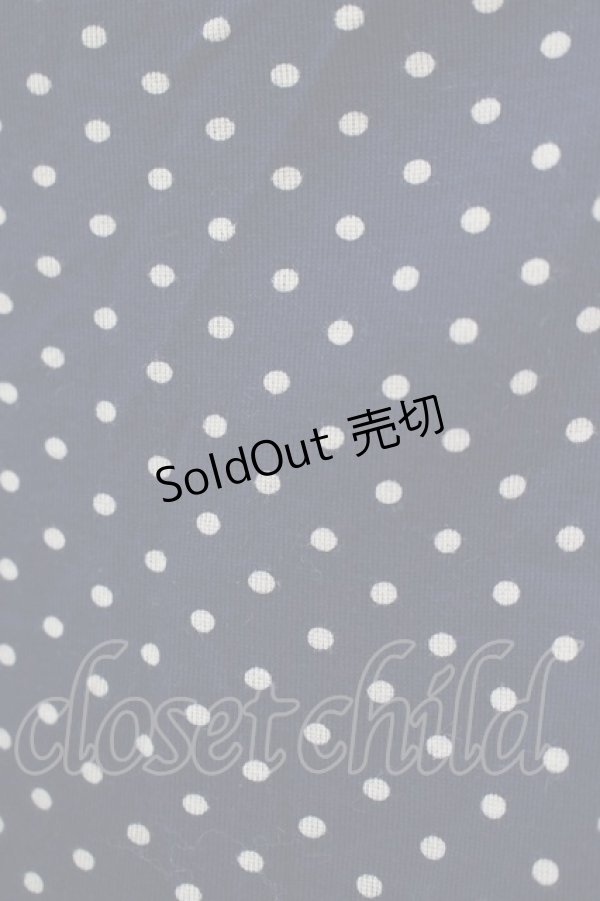 画像4: MILK / ドットティアードカットワンピース  ネイビー H-25-11-08-013-ML-OP-KB-ZH (4)