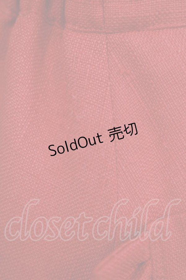 画像4: Katie / CAFE CHIC high waist skirt  レッド H-25-11-08-016-LO-SK-KB-ZH (4)