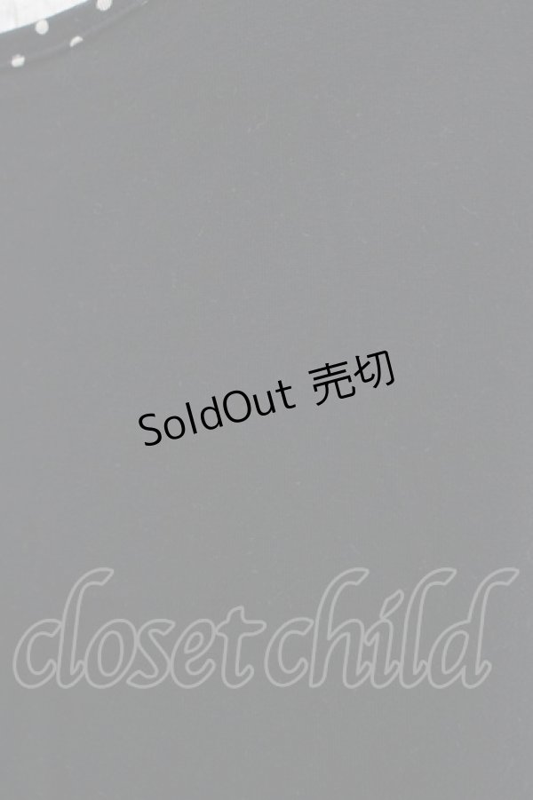 画像4: MILK / 裾フリルノースリーブワンピース  ブラック H-25-11-08-017-ML-OP-KB-ZH (4)