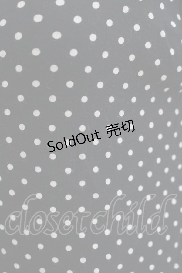 画像4: MILK / ドットギンガムワンピース  黒 H-25-11-08-020-ML-OP-KB-ZH (4)