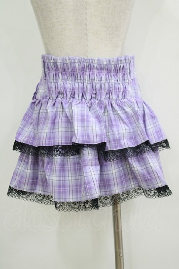 画像3: QOOZA / Kuromi mini skirt  ラベンダー H-25-11-08-023-PU-SK-KB-ZH (3)