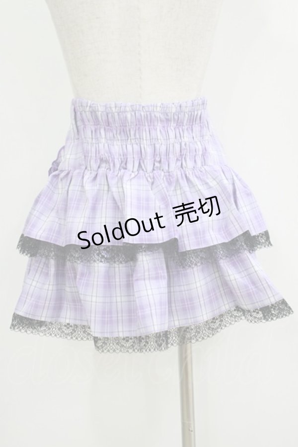 画像3: QOOZA / Kuromi mini skirt  ラベンダー H-25-11-08-024-PU-SK-KB-ZH (3)