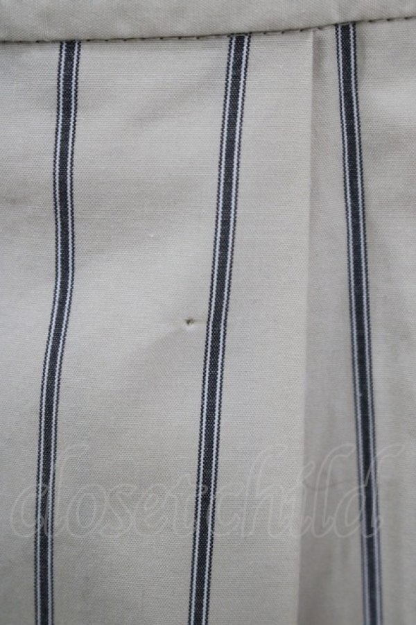 画像5: Jane Marple / バッククロスドミトリースカート  light beige-stripe H-25-11-09-1002-JM-OP-KB-ZH (5)