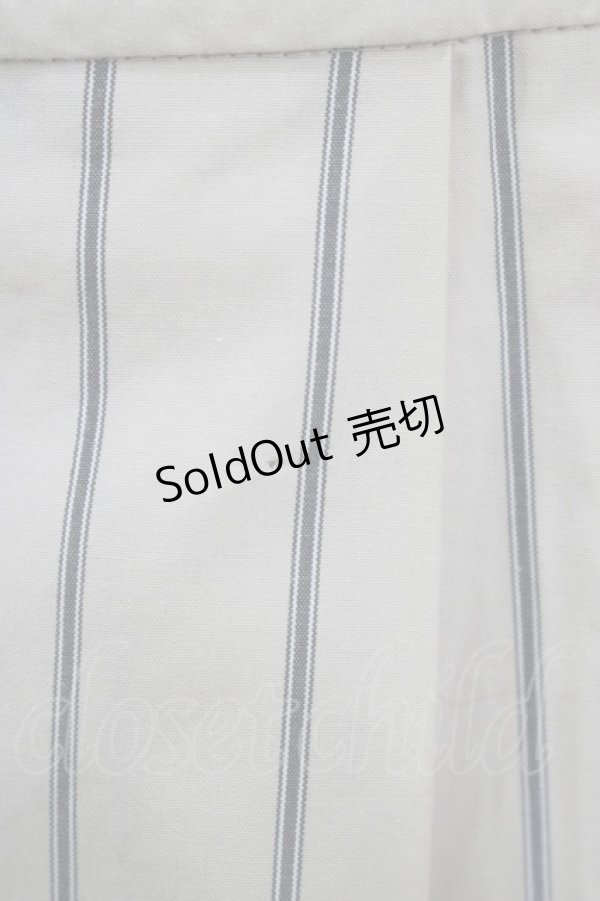 画像5: Jane Marple / バッククロスドミトリースカート  light beige-stripe H-25-11-09-1002-JM-OP-KB-ZH (5)