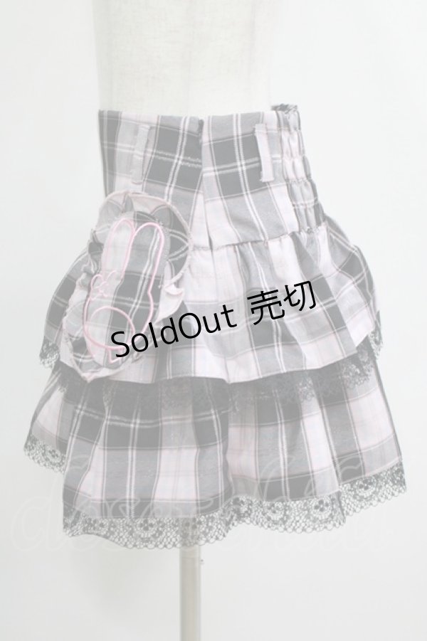 画像2: QOOZA / My Melody mini skirt  ピンク H-25-11-09-1026-PU-SK-KB-ZH (2)