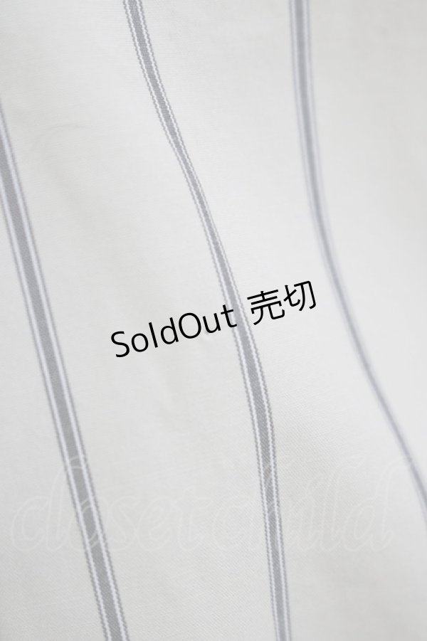 画像6: Jane Marple / バッククロスドミトリースカート  light beige-stripe H-25-11-09-1002-JM-OP-KB-ZH (6)