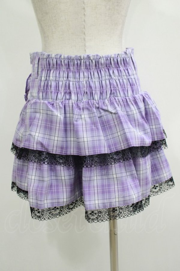 画像3: QOOZA / Kuromi mini skirt  ラベンダー H-25-11-09-1029-PU-SK-KB-ZH (3)