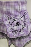 画像4: QOOZA / Kuromi mini skirt  ラベンダー H-25-11-09-1031-PU-SK-KB-ZH (4)