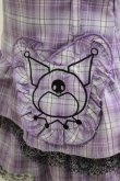 画像4: QOOZA / Kuromi mini skirt  ラベンダー H-25-11-09-1032-PU-SK-KB-ZH (4)