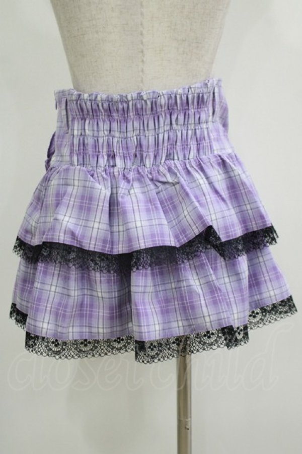 画像3: QOOZA / Kuromi mini skirt  ラベンダー H-25-11-09-1038-PU-SK-KB-ZH (3)