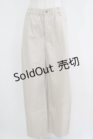 画像: Jane Marple Dans Le Salon / コットンパンツ  ベージュ H-25-11-09-1039-JM-PA-KB-ZH