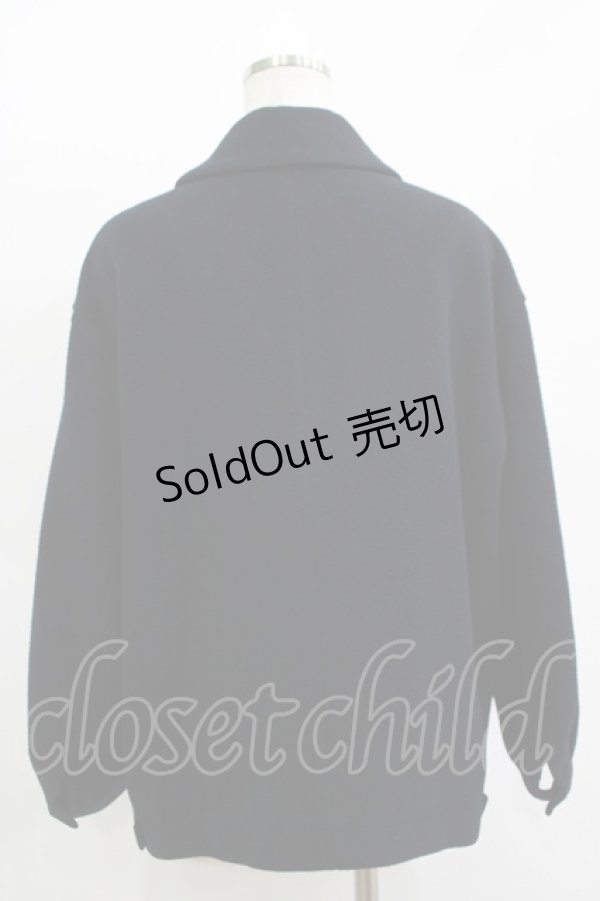 画像3: Jane Marple Dans Le Salon / ポケットウールコート  ブラック H-25-11-09-1041-JM-CO-KB-ZH (3)