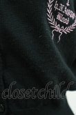 画像5: h.naoto Blood / ロゴ刺繍ニットカーディガン  ブラック H-25-11-09-1048-HN-TO-KB-ZH (5)