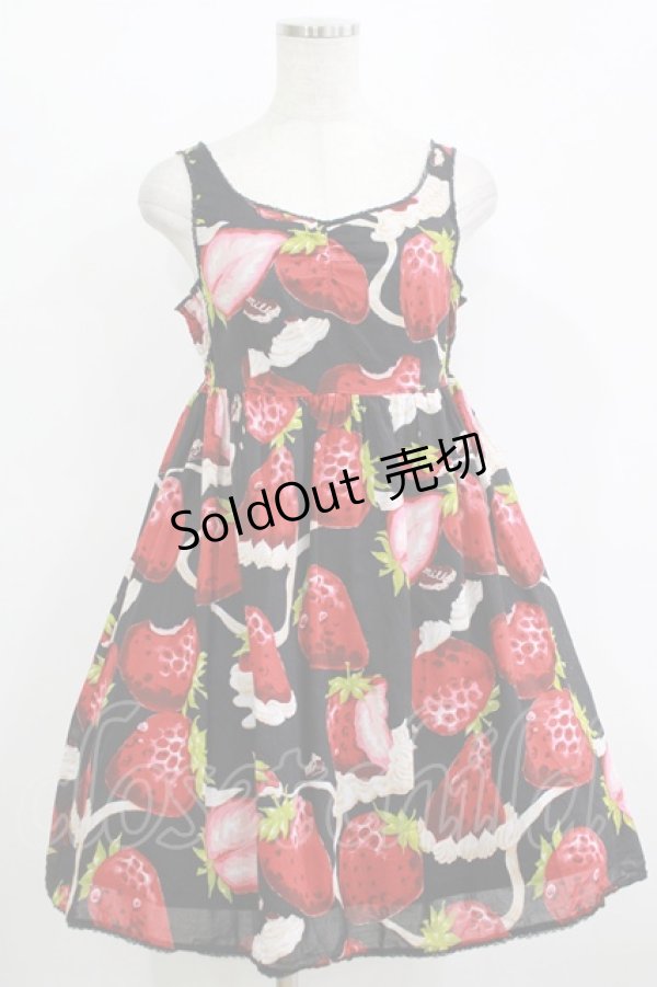 画像1: MILK / ホイップベリーベビードール  ブラック H-25-11-09-1005-ML-OP-KB-ZH (1)