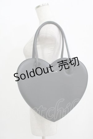 画像: MILK / ハートバッグ  ブラック H-25-11-09-1054-ML-BG-KB-ZH