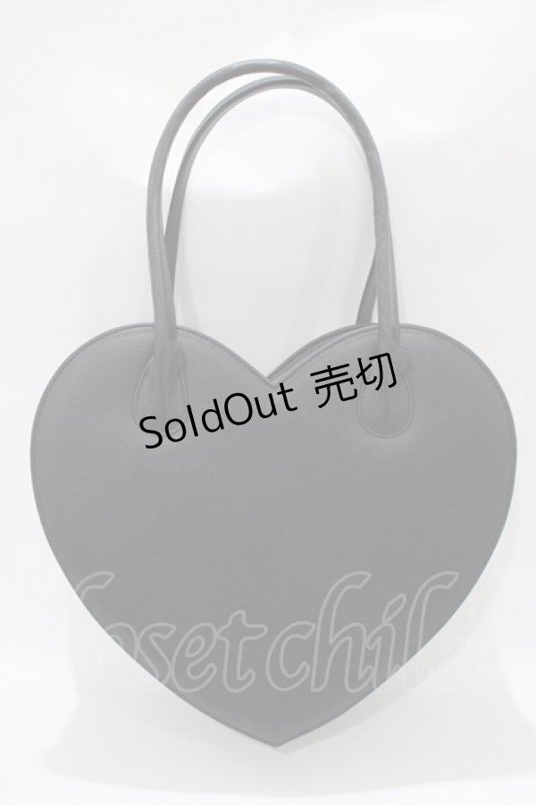 画像3: MILK / ハートバッグ  ブラック H-25-11-09-1054-ML-BG-KB-ZH (3)