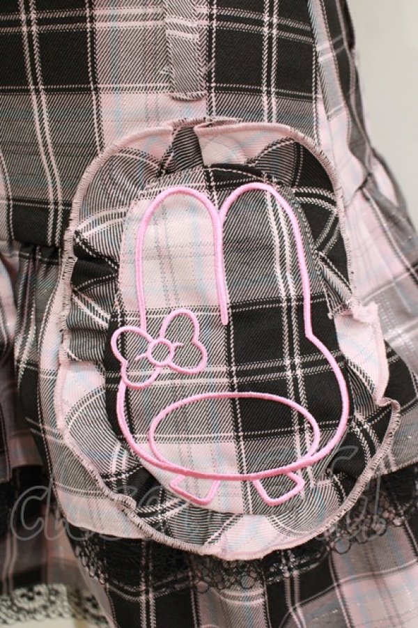 画像4: QOOZA / My Melody mini skirt  ピンク H-25-11-09-1076-PU-SK-KB-ZH (4)