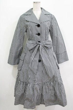 画像: MILK / MILKスプリングコート  ブラックギンガム H-25-11-09-1007-ML-CO-KB-ZH