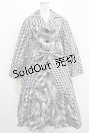 画像: MILK / MILKスプリングコート  ブラックギンガム H-25-11-09-1007-ML-CO-KB-ZH