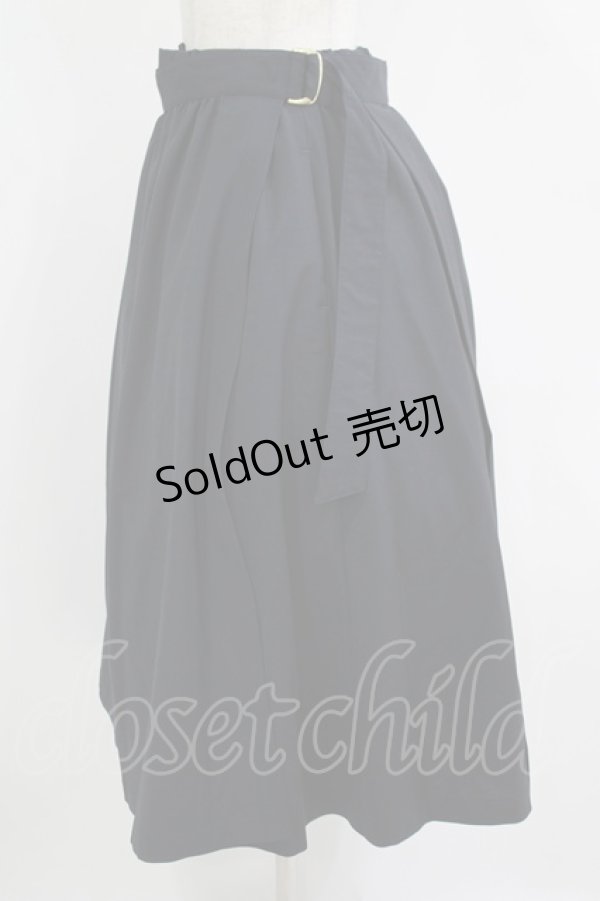 画像2: Jane Marple Dans Le Salon / サイロスパンラップスカート  ネイビー H-25-11-09-1009-JM-SK-KB-ZH (2)