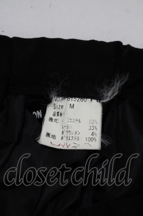 画像4: PEACE NOW / フロント刺繍スカート  ブラック H-25-11-09-1011-PU-SK-KB-ZH (4)