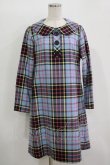 画像1: MILK / Beeチェックワンピース  ANDERSON tartan H-25-11-09-1019-ML-OP-KB-ZH (1)