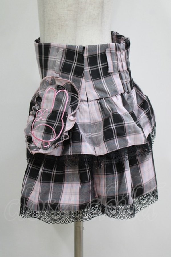 画像2: QOOZA / My Melody mini skirt  ピンク H-25-11-09-1021-PU-SK-KB-ZH (2)