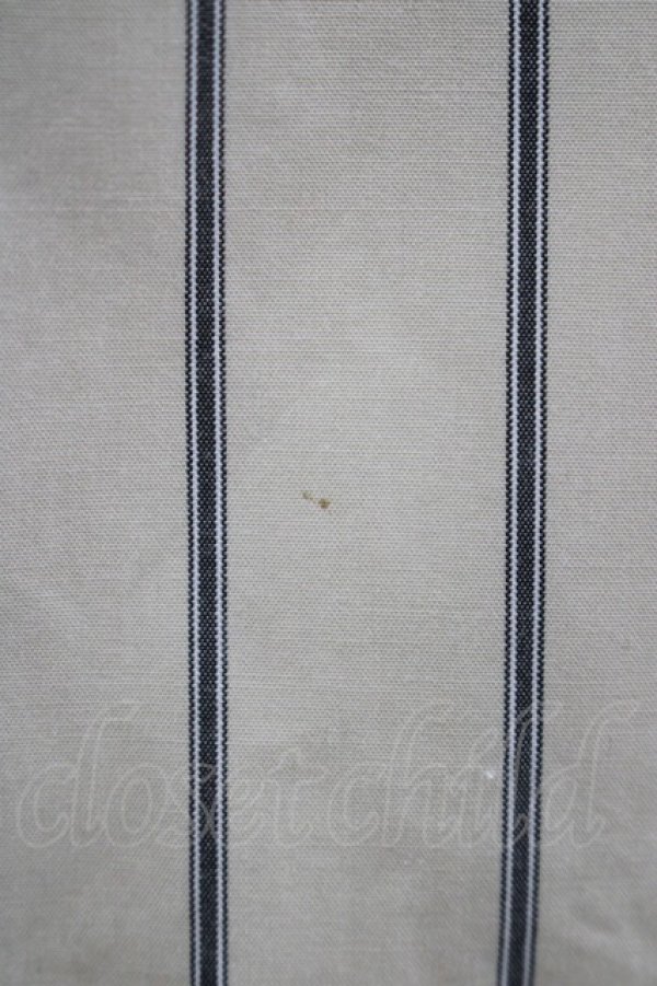 画像4: Jane Marple / バッククロスドミトリースカート  light beige-stripe H-25-11-09-1002-JM-OP-KB-ZH (4)