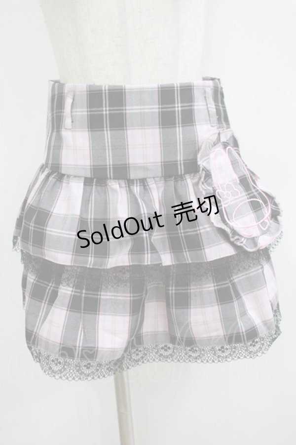画像1: QOOZA / My Melody mini skirt  ピンク H-25-11-09-1025-PU-SK-KB-ZH (1)