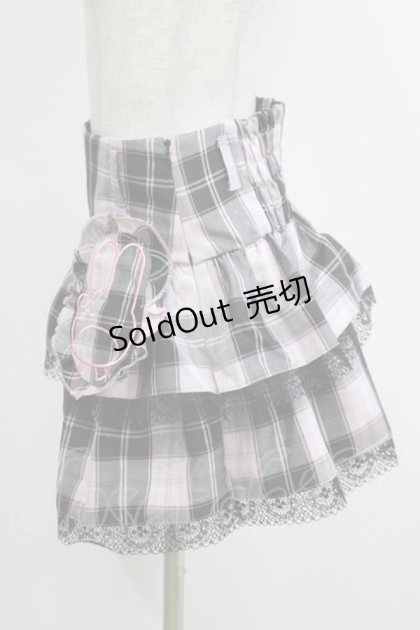 画像2: QOOZA / My Melody mini skirt  ピンク H-25-11-09-1025-PU-SK-KB-ZH (2)
