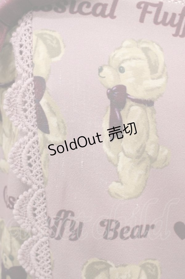 画像3: axes femme kawaii / フラッフィベアジャンスカ M ピンク H-25-11-10-031-AX-OP-NS-ZH (3)