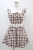 画像1: Ank Rouge / チェックワンピース M グレー H-25-11-10-035-CA-OP-NS-ZH (1)