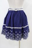 画像2: LIZ LISA / 刺繍スカート Free ネイビー H-25-11-10-037-LO-SK-NS-ZH (2)