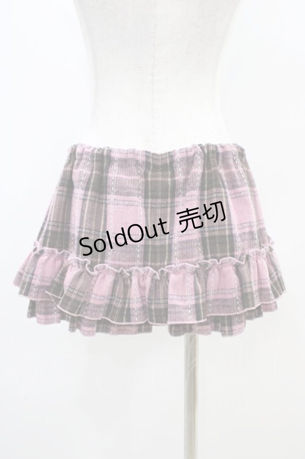 画像2: LIZ LISA / チェックスカパン Free ピンク H-25-11-10-038-LO-PA-NS-ZH (2)