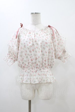 画像: Fi.n.t / 小花柄シアーシャーリングブラウス Free PINK H-25-11-10-043-CA-BL-NS-ZH