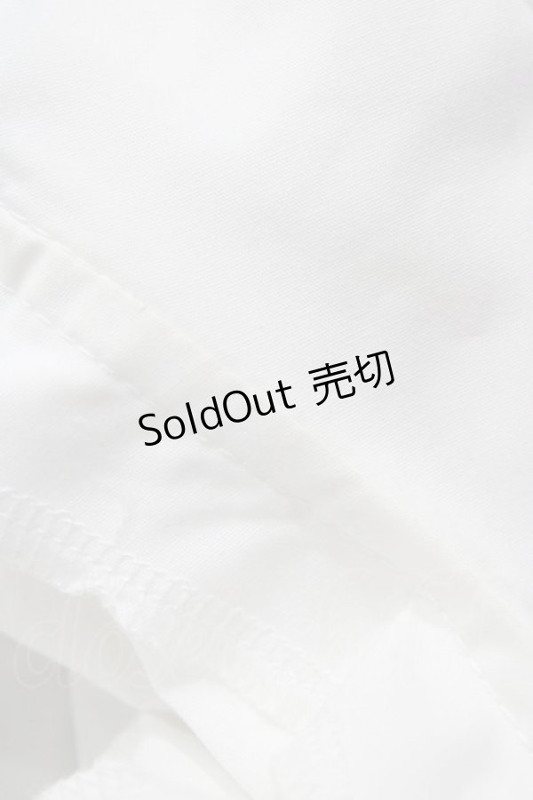 画像3: axes femme kawaii / トーションレース丸襟ブラウス M オフ/レッド H-25-11-10-053-AX-BL-NS-ZH (3)